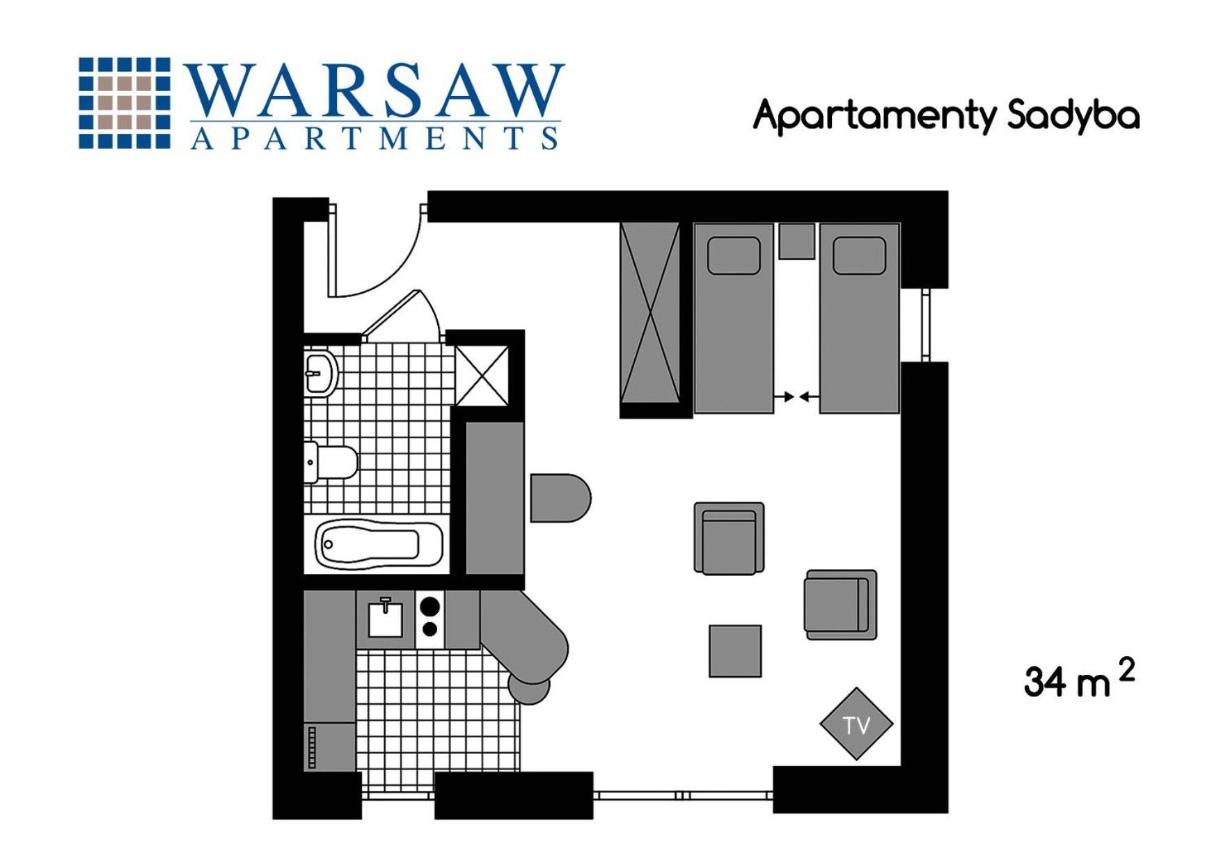 Warsaw Apartments - Apartamenty Sadyba Varsóvia Exterior foto