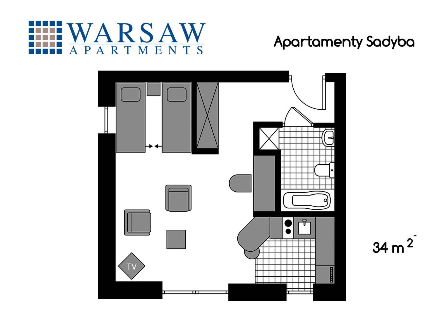 Warsaw Apartments - Apartamenty Sadyba Varsóvia Exterior foto
